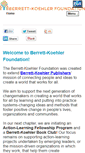 Mobile Screenshot of bkfoundation.org